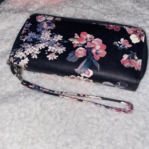 Flower Wristlet Wallet
